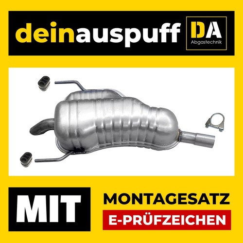 Endschalldämpfer für opel - für,